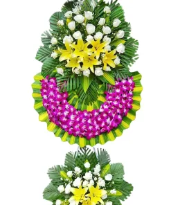 Kệ hoa viếng lời chia buồn thành kính