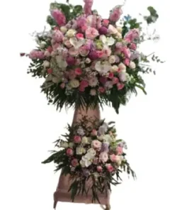 kệ hoa khai trương phát lộc bình an