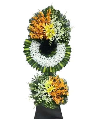 Kệ hoa viếng tiếc thương người hiền