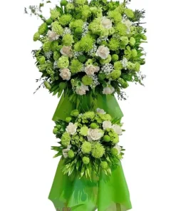 Kệ hoa chúc mừng khai trương xanh hy vọng