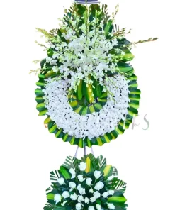 kệ hoa viếng dòng sông chia ly