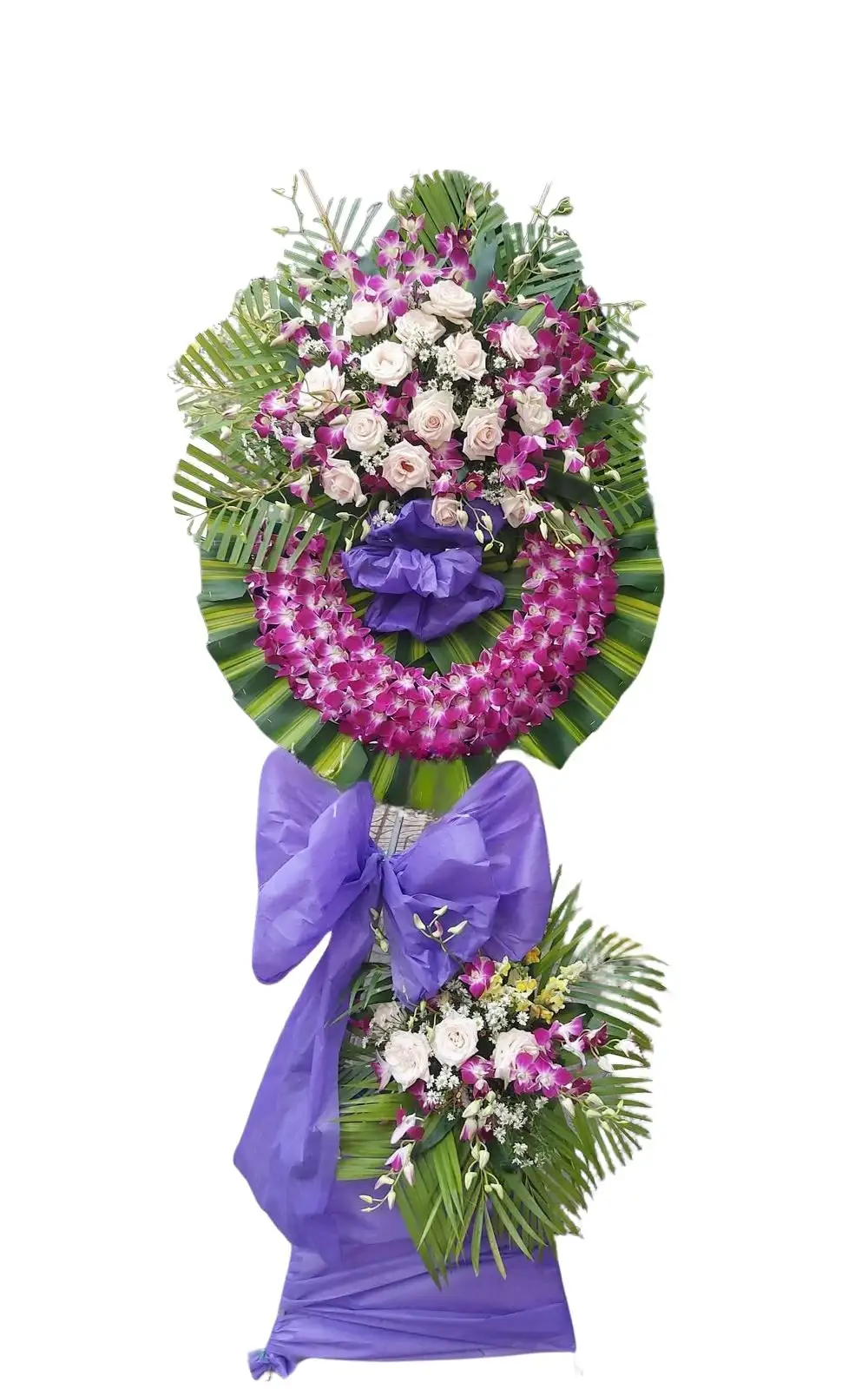 1650 (6) kệ hoa viếng tâm khảm đau thương