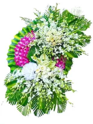 kệ hoa viếng dâng lời tưởng nhớ