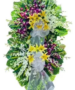 kệ hoa viếng tiếc thương người hiền