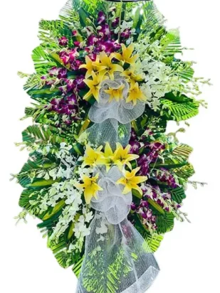 kệ hoa viếng tiếc thương người hiền