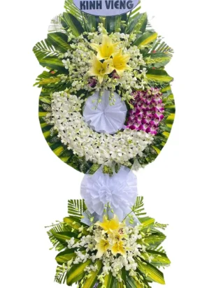 kệ hoa viếng hương lòng kính tiễn