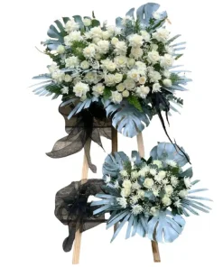 kệ hoa viếng Sớm Về quê trời