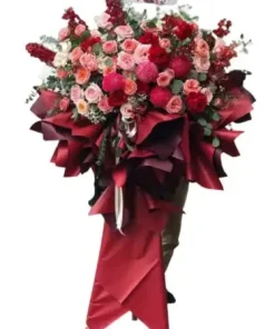 kệ hoa khai trương đại lộc khai hoa