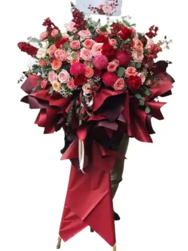 1800 (2) kệ hoa khai trương đại lộc khai hoa