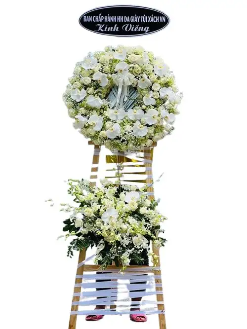 1800 (4) kệ hoa viếng âm dương cách trở