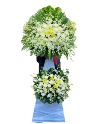 kệ hoa viếng Về Miền Tịnh Lạc