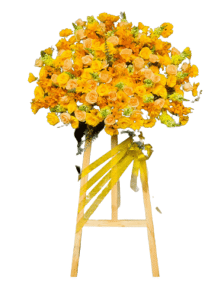 kệ hoa khai trương vượt sóng thăng hoa