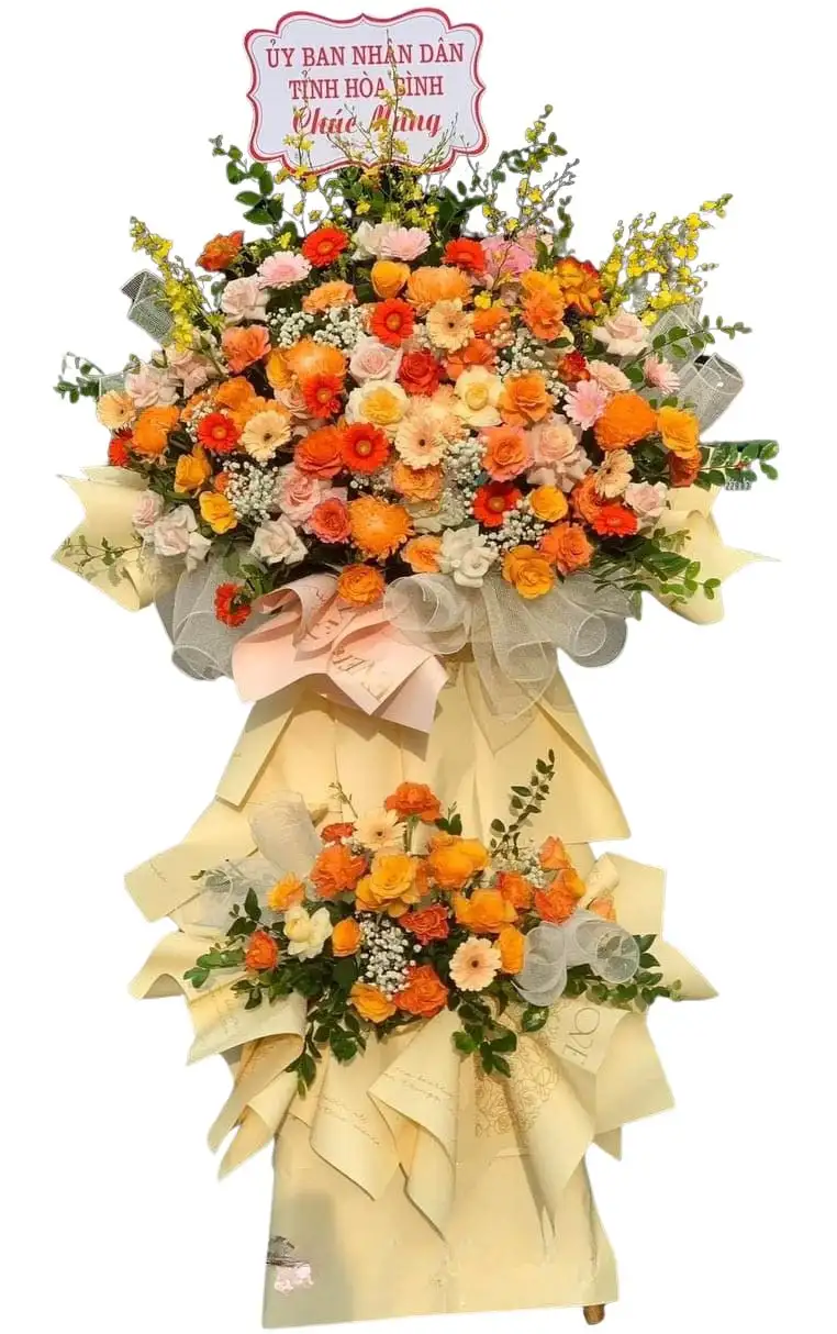 1850 Kệ hoa Chúc mừng vươn tới đỉnh cao