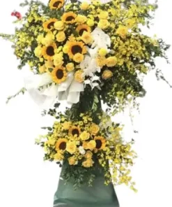 kệ hoa chúc mừng vững chải tương lai