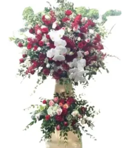 kệ hoa khai trương tài vận thành công