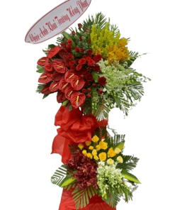 kệ hoa chúc mừng thịnh vượng bền lâu