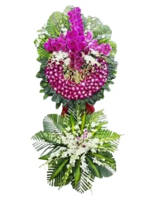 kệ hoa viếng lời cuối tiến đưa