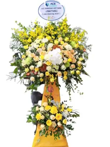 2000 (4) kệ hoa khai trương sắc vàng vạn phúc