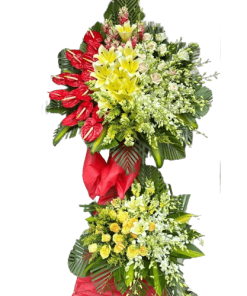 kệ hoa chúc mừng đột phá thành công