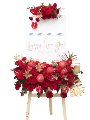 kệ hoa khai trương mừng ngày phát đạt