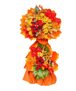 kệ hoa chúc mừng sáng tạo thành công