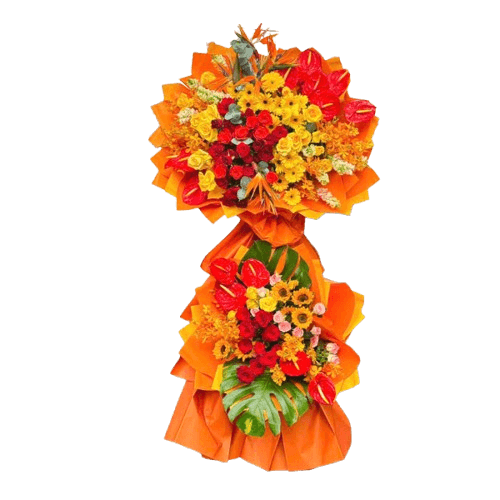 2350 kệ hoa chúc mừng sáng tạo thành công