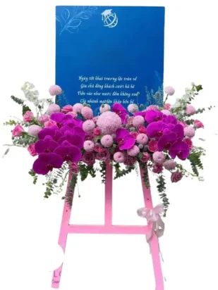 kệ hoa khai trương sắc hương thành tựu
