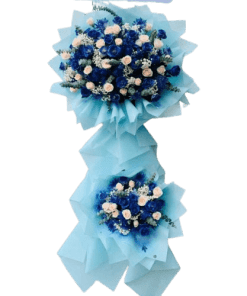 kệ hoa chúc mừng thắp sáng thành công