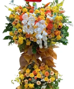 kệ hoa chúc mừng ý chí thành công