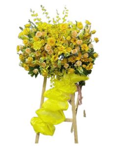 kệ hoa khai trương tỏa sáng thành công