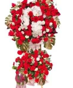 kệ hoa chúc mừng khởi nghiệp hồng phát