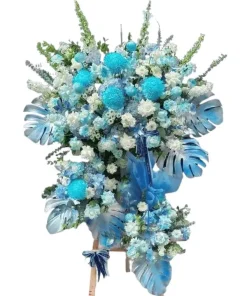 kệ hoa khai trương bạch ngọc vạn phát