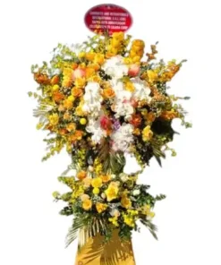 kệ hoa chúc mừng hưng thịnh trường tồn