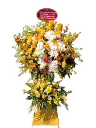 kệ hoa chúc mừng hưng thịnh trường tồn