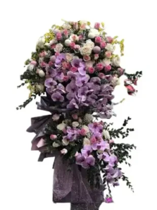 kệ hoa khai trương vạn phát trường tồn