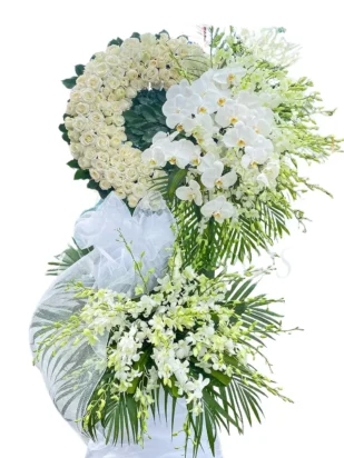 kệ hoa viếng thành kính phân ưu