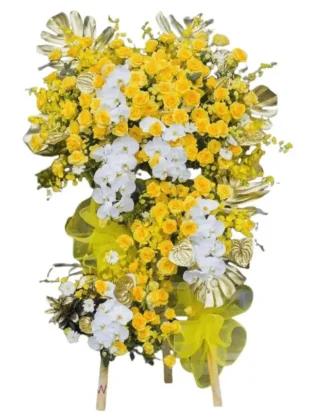 kệ hoa chúc mừng ngày phát đạt