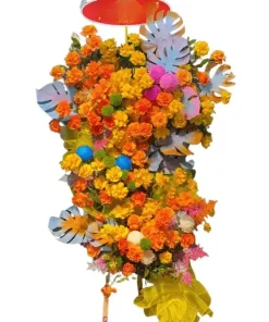 kệ hoa chúc mừng đột phá vinh danh