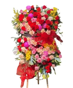 kệ hoa chúc mừng bứt phá thịnh vượng