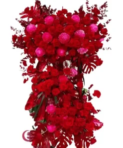 Kệ hoa chúc mừng khởi đầu hỷ lộc