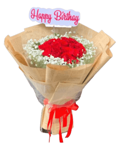 bó hoa hồng đỏ yêu thương