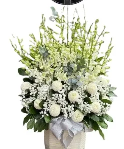 giỏ hoa viếng đám tang lễ