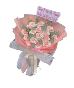 Bó Hoa Hồng Hương Sắc Vương Giả