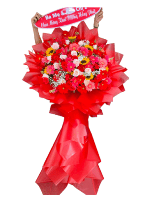 kệ hoa khai trương đại phát đại lộc