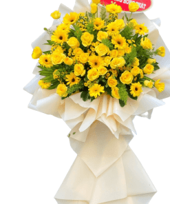 kệ hoa chúc mừng thắng lợi vang danh