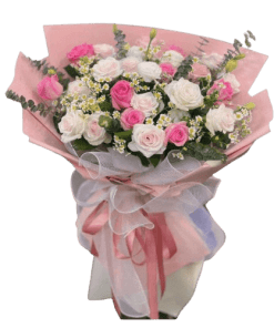 bó hoa hồng tình yêu vĩnh cửu