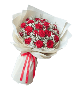 Bó Hoa Hồng Đỏ Đam Mê