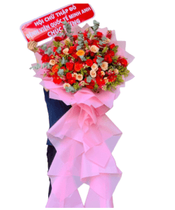 kệ hoa khai trương phát tài