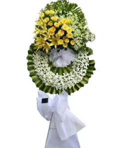 kệ hoa viếng khói hương tưởng niệm