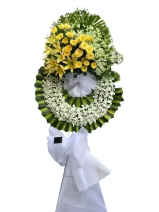 kệ hoa viếng khói hương tưởng niệm